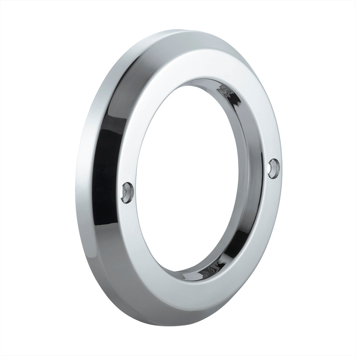 2" Chrome Bezel Light Cover