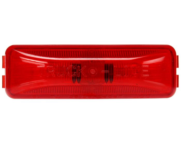 Red Rectangular Clearance Marker Light INCANDESCENT