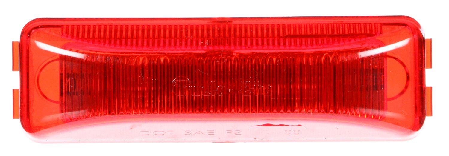3.75" Red Rectangular Marker Clearance Light
