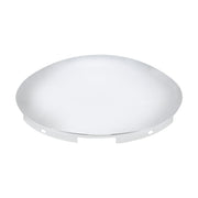 8 23/32" Stainless Steel Dome Front Hubcap - 7/16" Lip