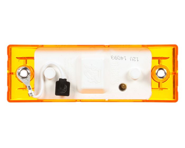Amber Rectangular Clearance Marker Light INCANDESCENT