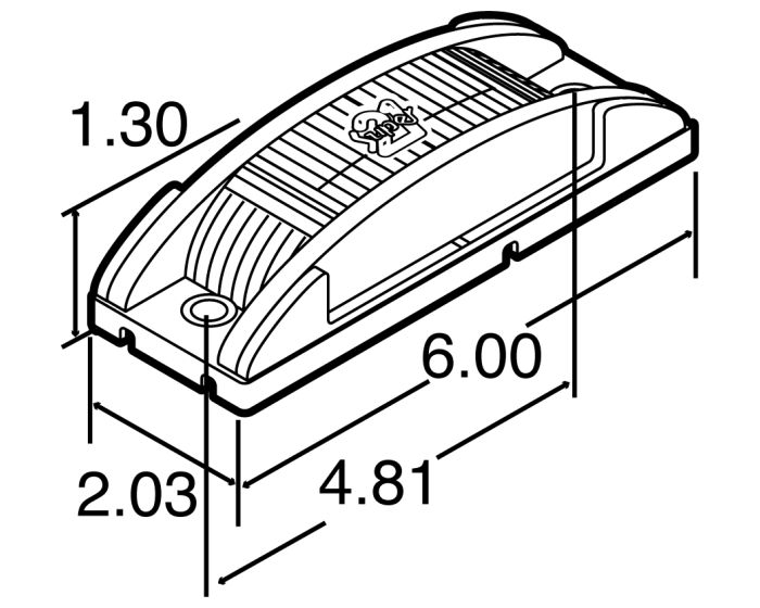 Amber Rectangular Clearance Marker Light INCANDESCENT
