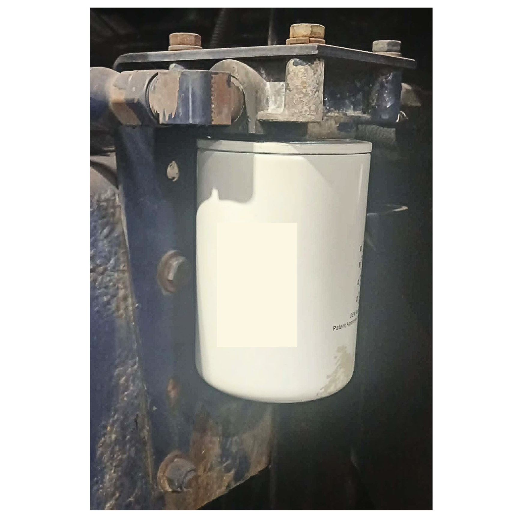 Kenworth Fuel Filter Bracket - Frame Mount