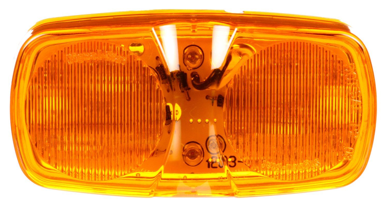Amber Rectangular Clearance Marker Light