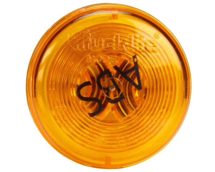 2" Amber ABS Clearance Marker Light INCANDESCENT