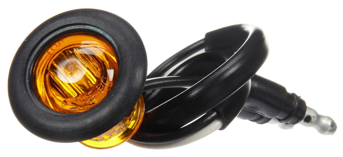 3/4" Amber LED Light Kit with Grommet