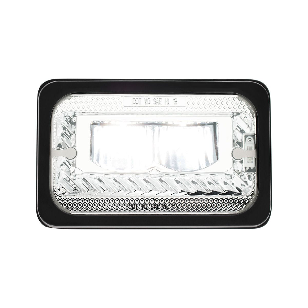 4" x 6" High Beam LED Heated Headlight
