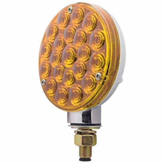 Amber LED Single Face Turn Signal Light