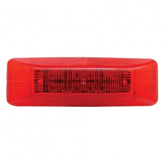 Red LED Rectangular Clearance Marker Light