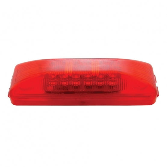 Red LED Rectangular Clearance Marker Light