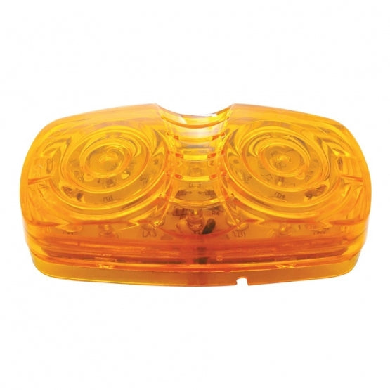 4" x 2" Amber Tiger Eye LED