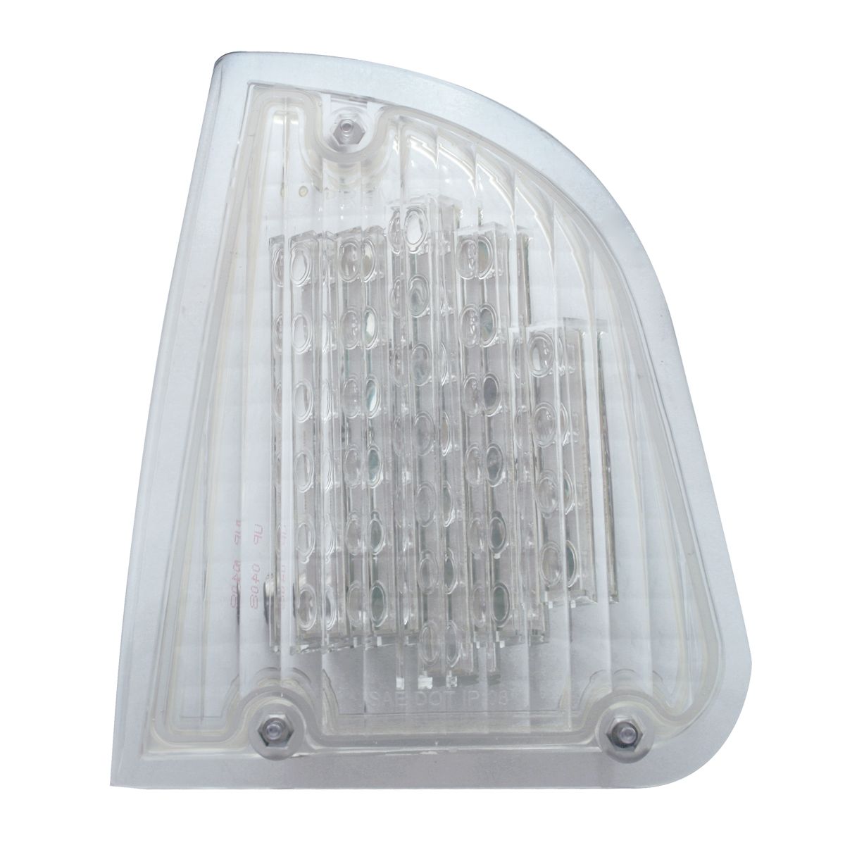 Clear LED Turn Signal Light Driver Side