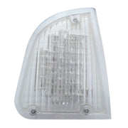 Clear LED Turn Signal Light Passenger Side