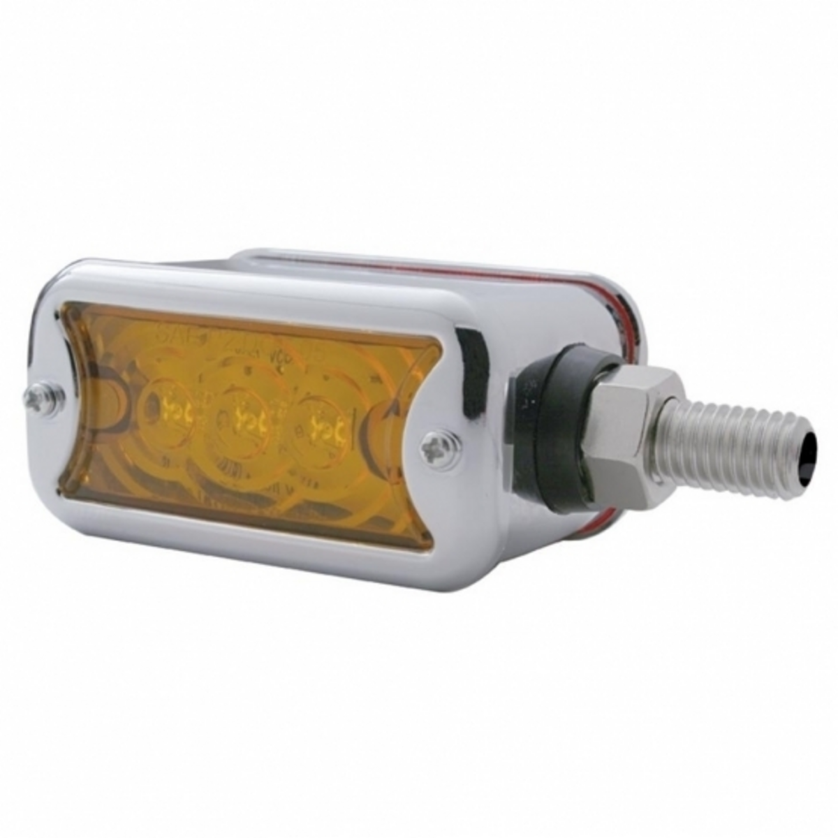 Amber LED Double Face Light with Bezel