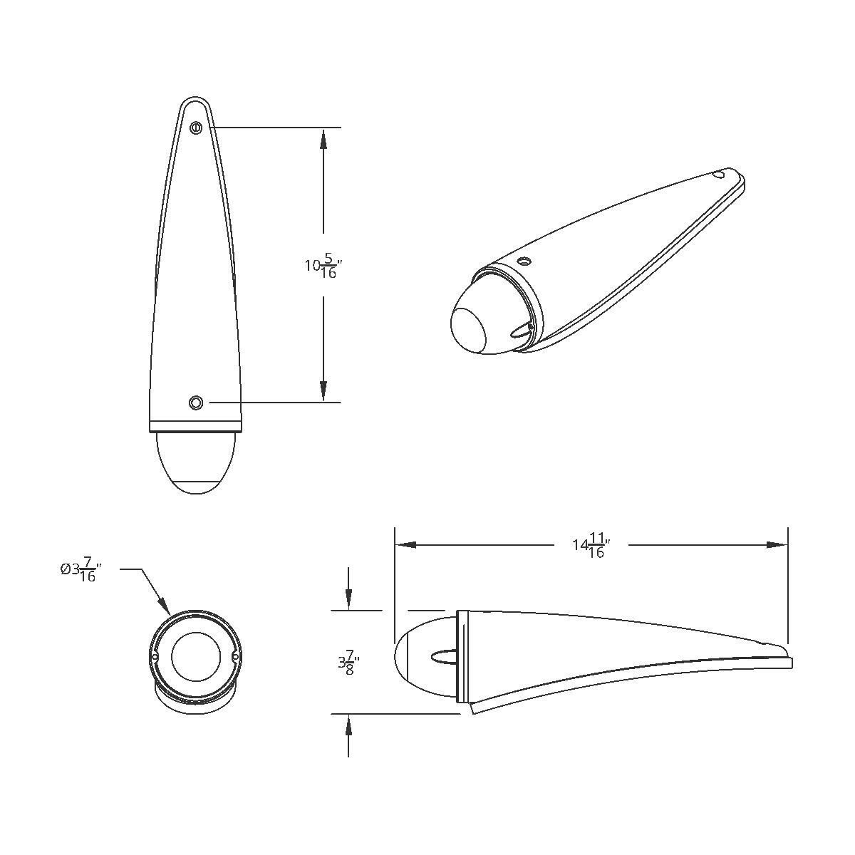Cab Light Kit Grakon 1000 Style
