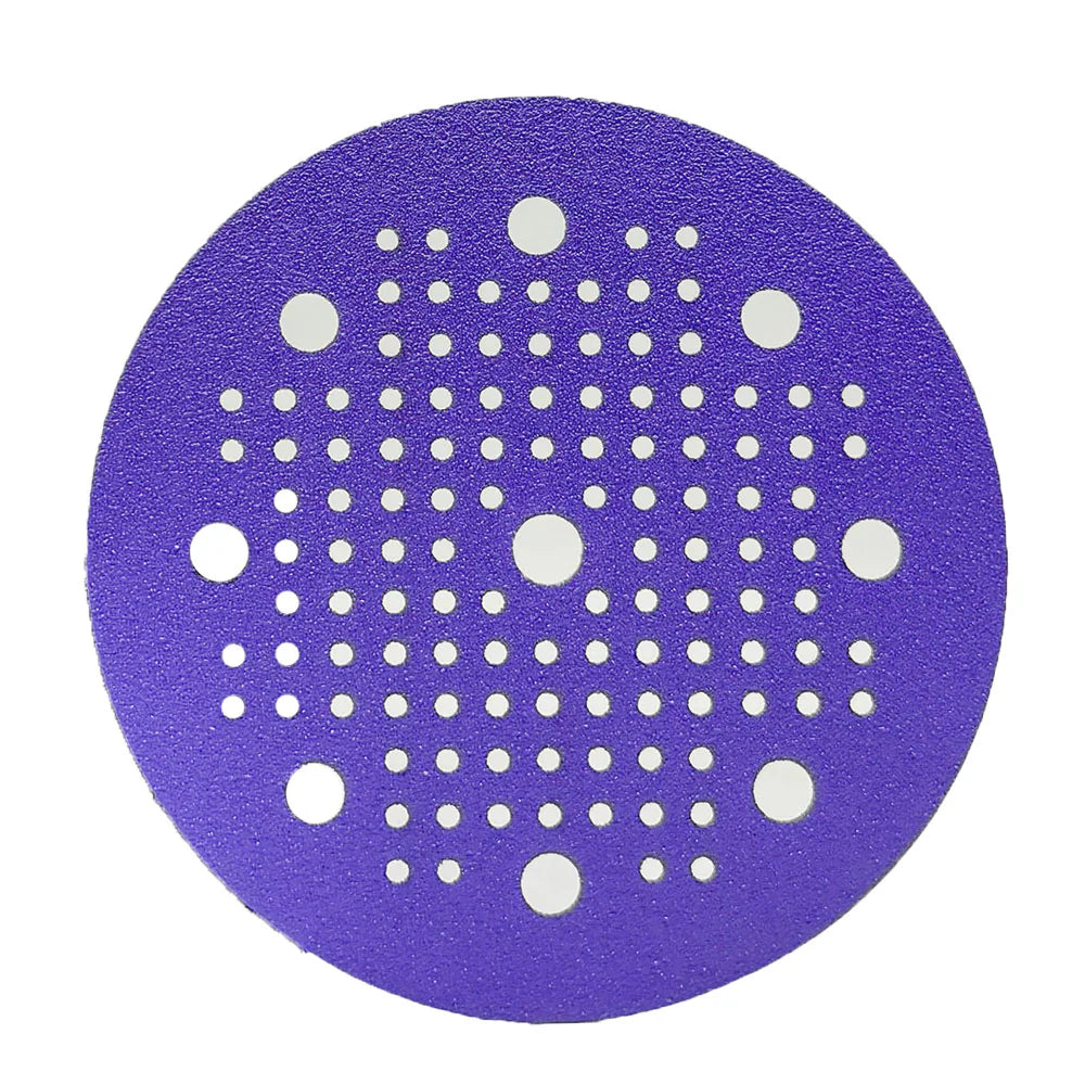 Renegade 5" Hook & Loop Savage Ceramic Multi-Hole Sanding Discs - 120 Grit - 50 count