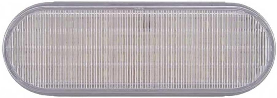White Oval Back Up Light