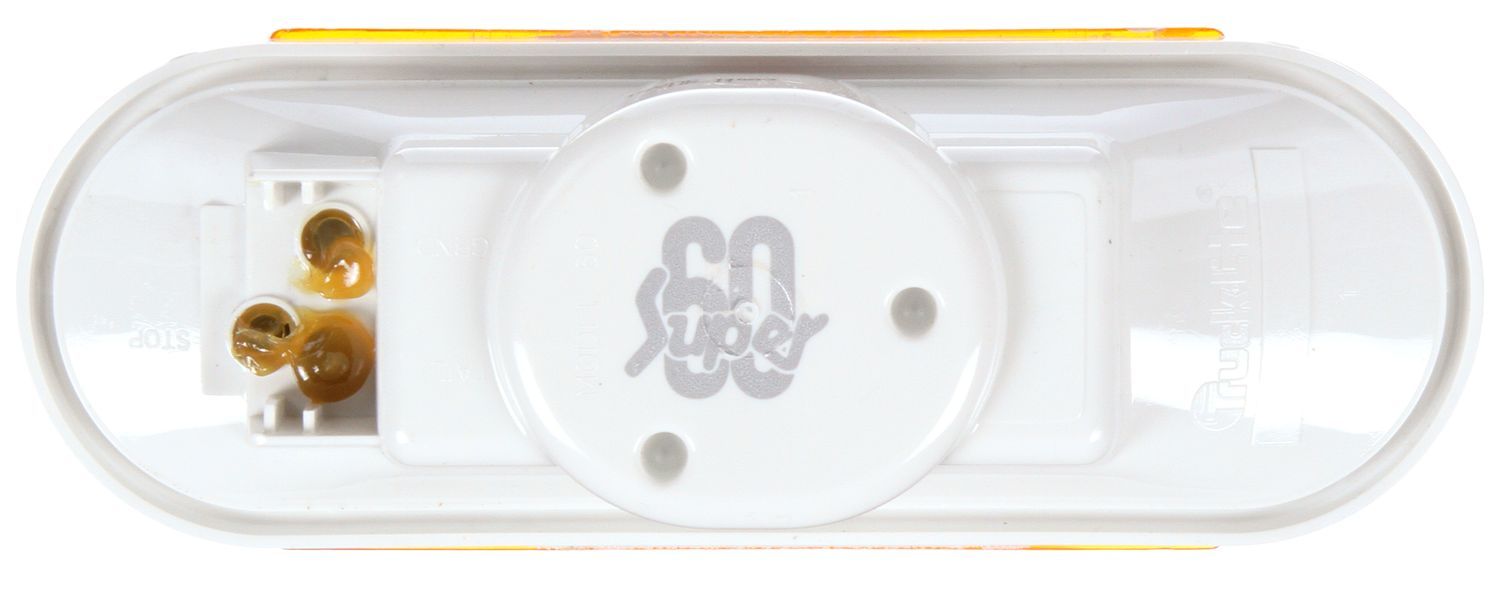 Amber Oval Turn Signal Light INCANDESCENT