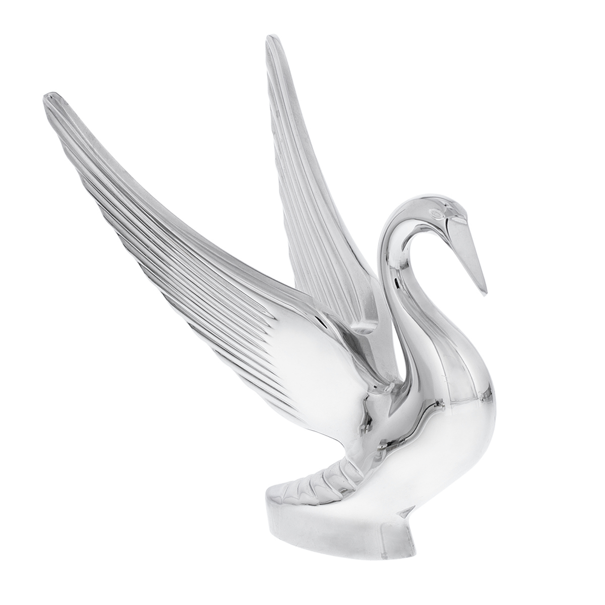 Swan Hood Ornament - Bugler 72001