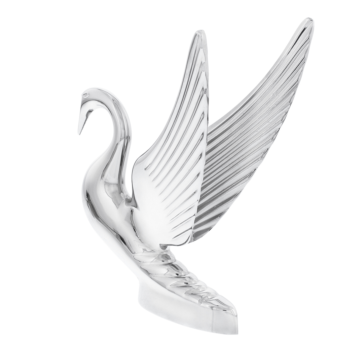 Swan Hood Ornament - Bugler 72001