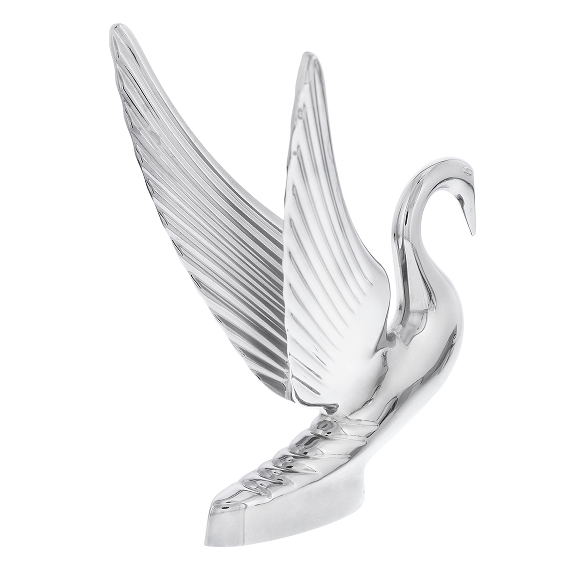 Swan Hood Ornament - Bugler 72001
