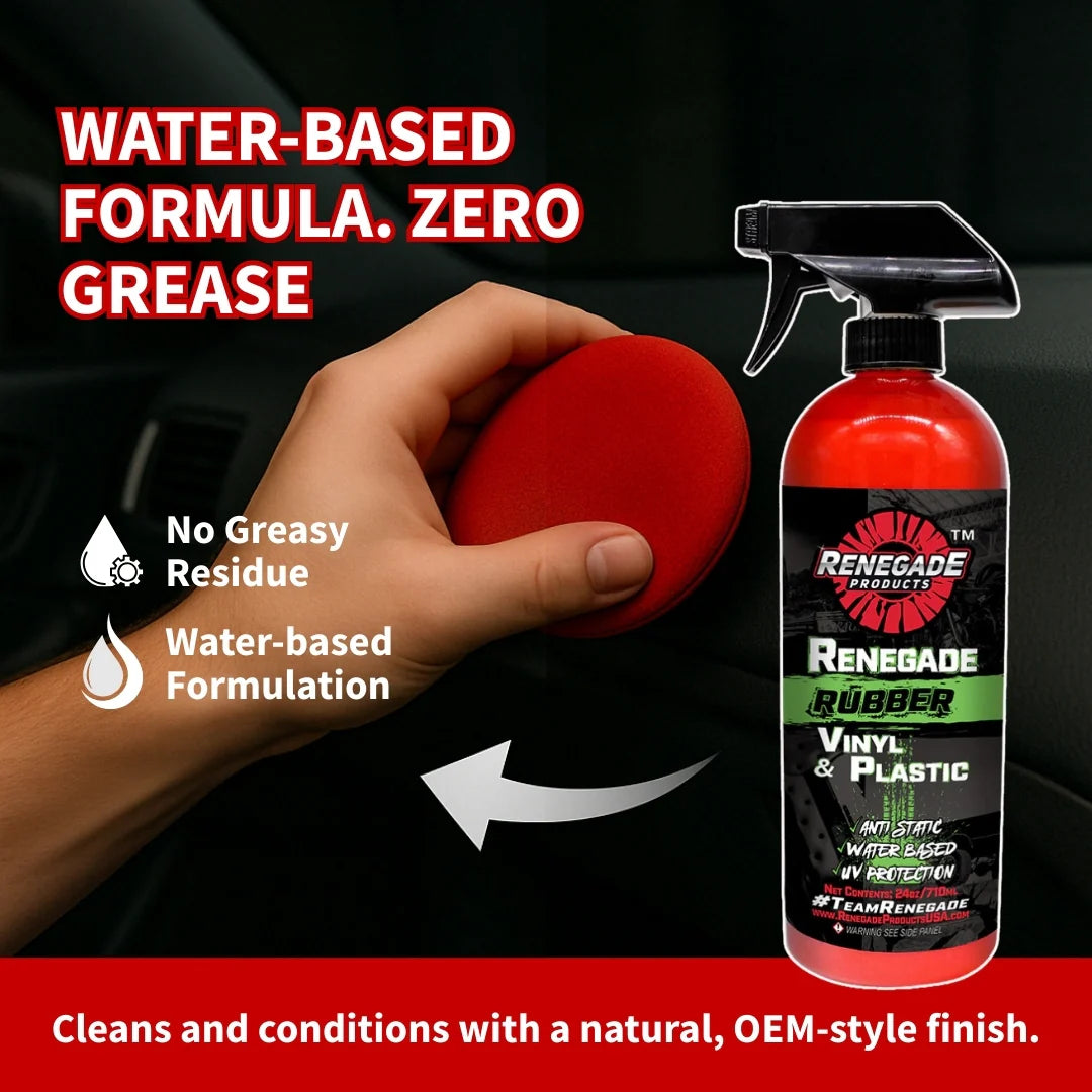 Renegade Rubber, Vinyl, & Plastic Conditioner - 24 oz