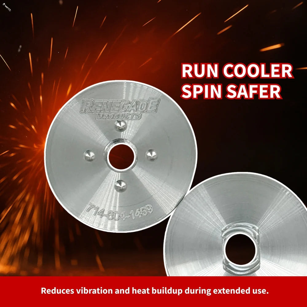 Renegade Insertable Safety Flange (for Buffing Wheels WITH Center Plates)