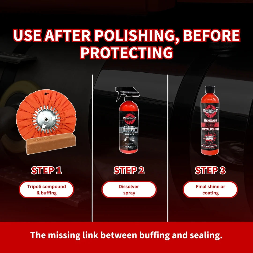 Renegade Dissolver Polishing Compound Remover - 24 oz