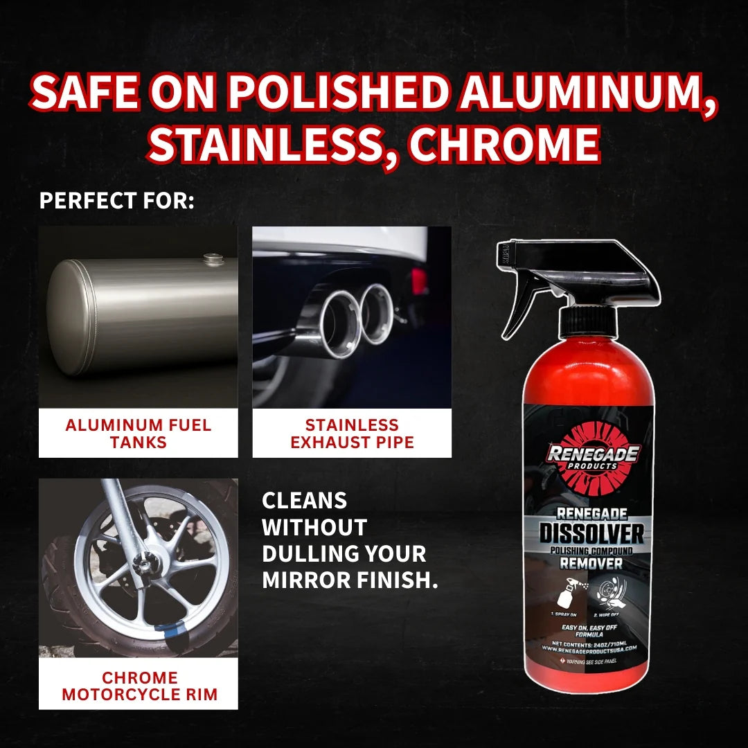 Renegade Dissolver Polishing Compound Remover - 24 oz