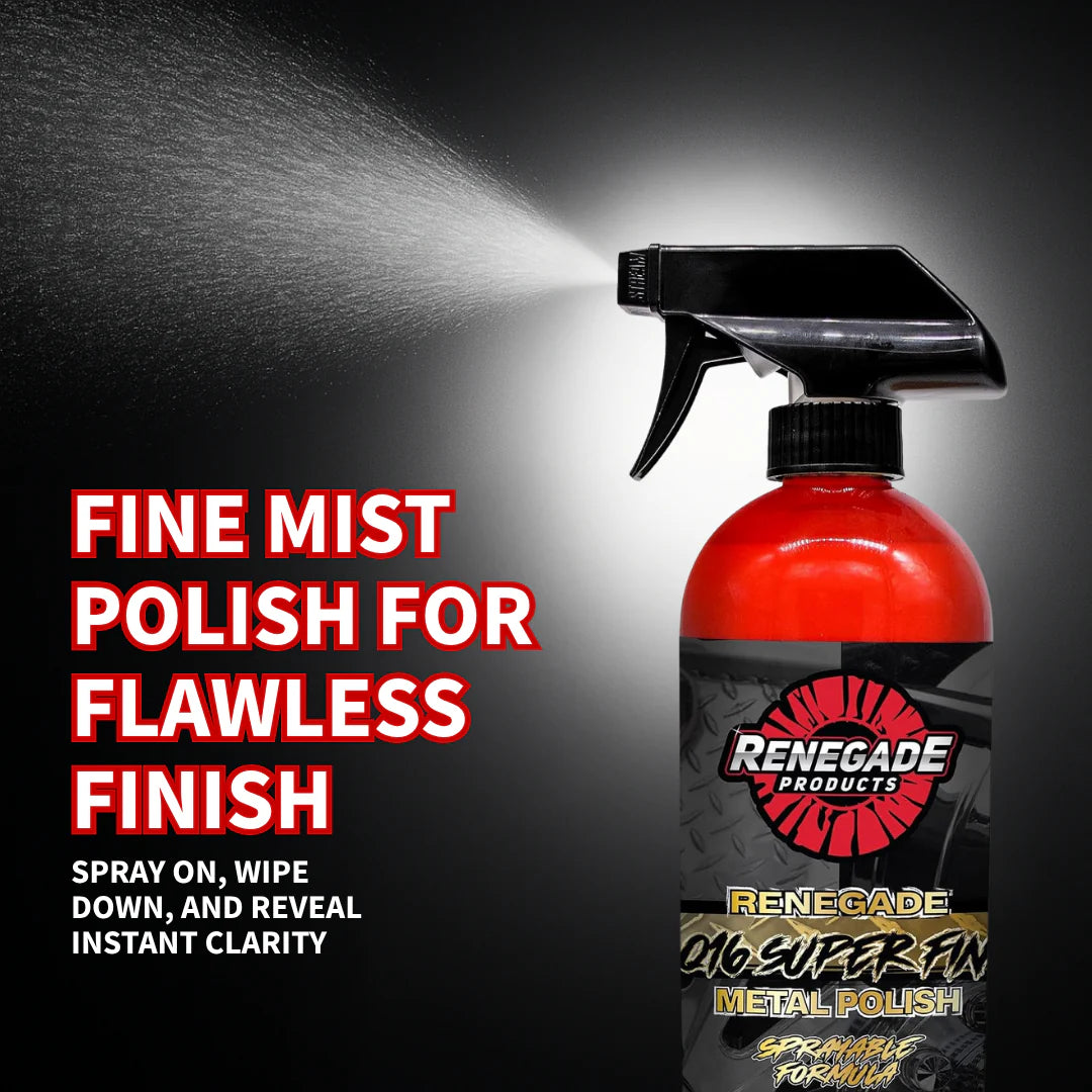 Renegade Q16 Super Fine Metal Polish - 24 oz