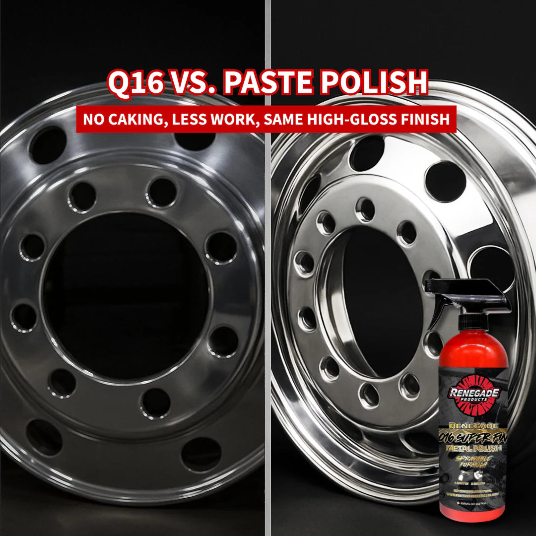 Renegade Q16 Super Fine Metal Polish - 24 oz