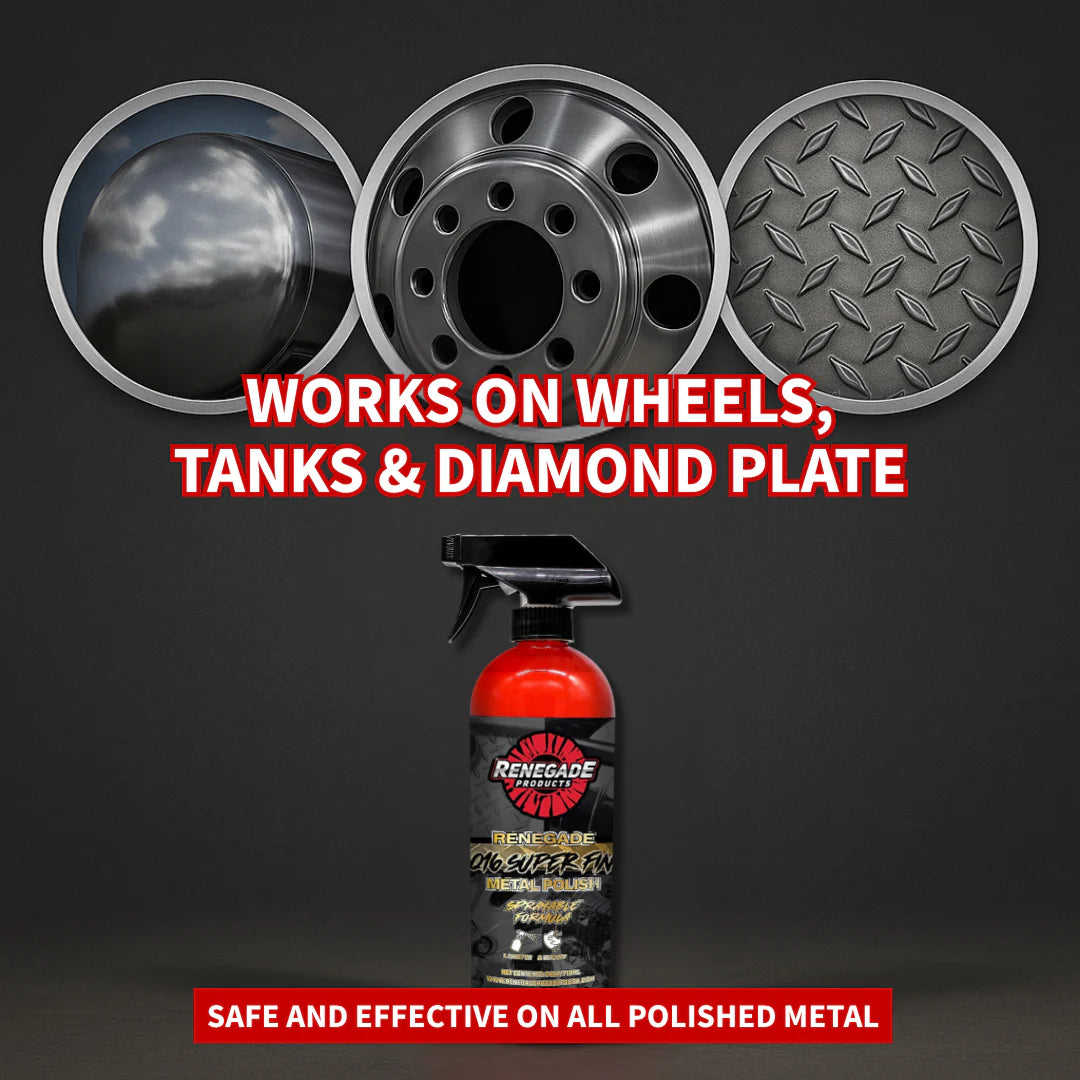 Renegade Q16 Super Fine Metal Polish - 24 oz