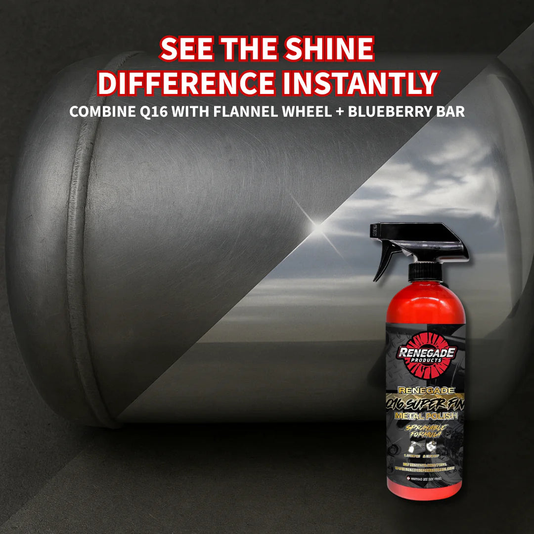Renegade Q16 Super Fine Metal Polish - 24 oz
