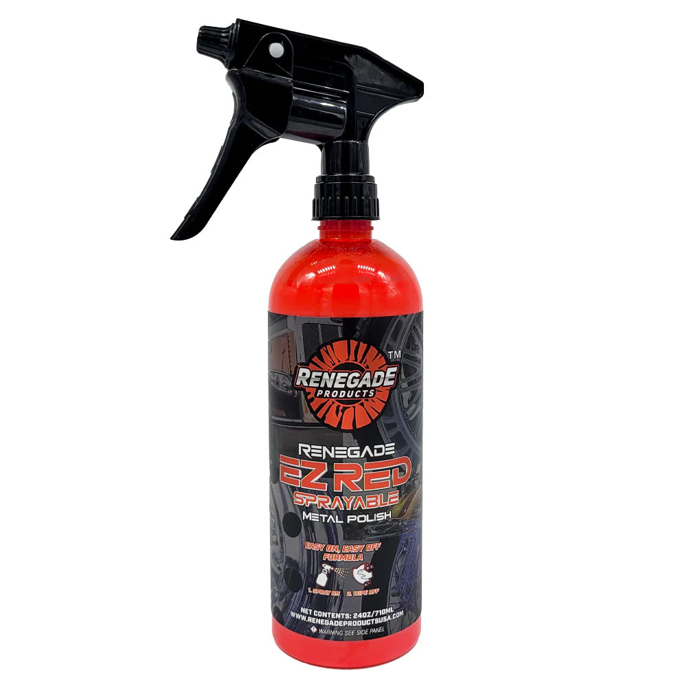 Renegade EZ Red Sprayable Metal Polish - 24 oz