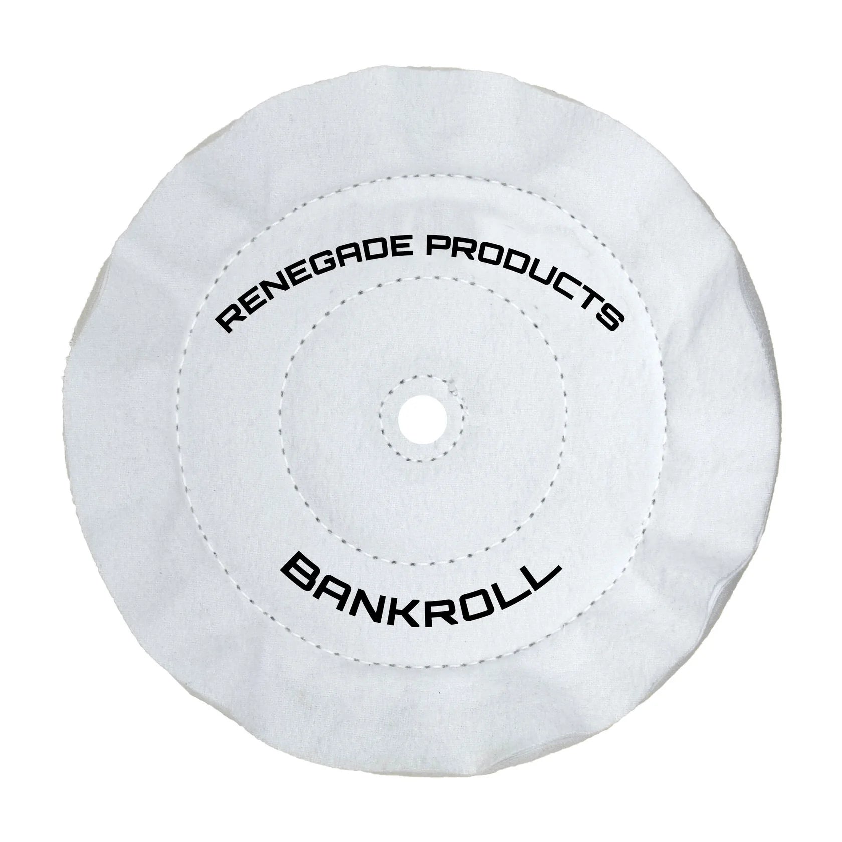 Bankroll: 10" 60-ply (aka King Peacock) Buffing Wheel