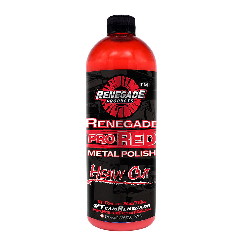 Renegade Pro Red Heavy Cut Metal Polish - 24 oz