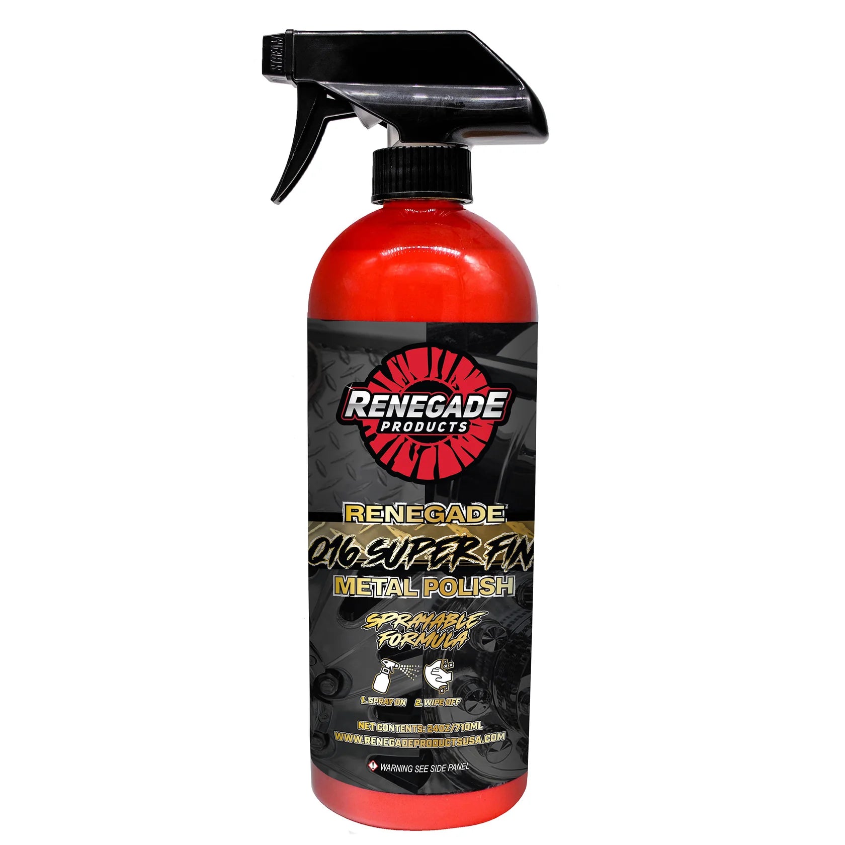 Q16 Super Fine Sprayable Metal Polish - 24 oz