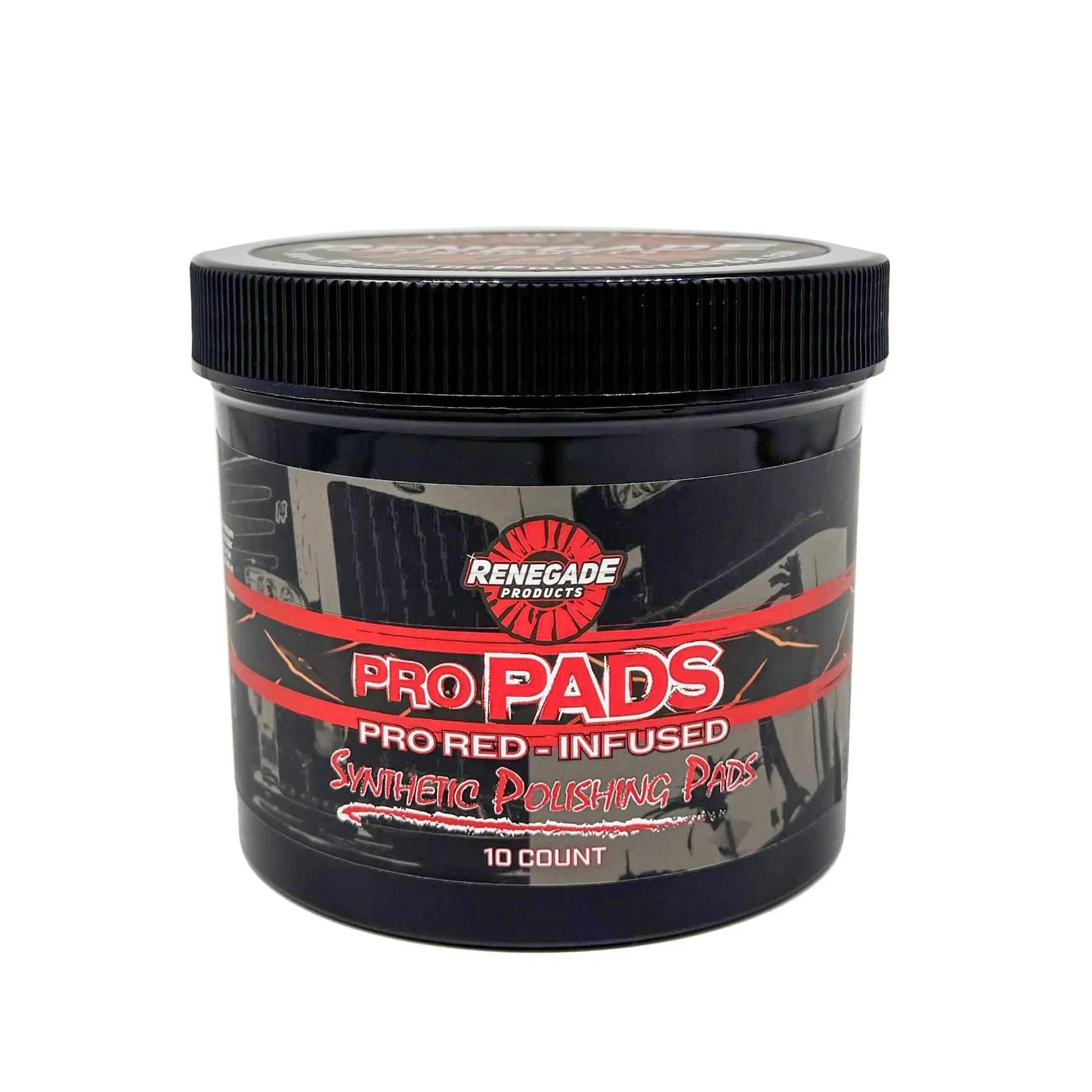 Pro Pads: Renegade Pro Red-Infused Polishing Pads - 10 count