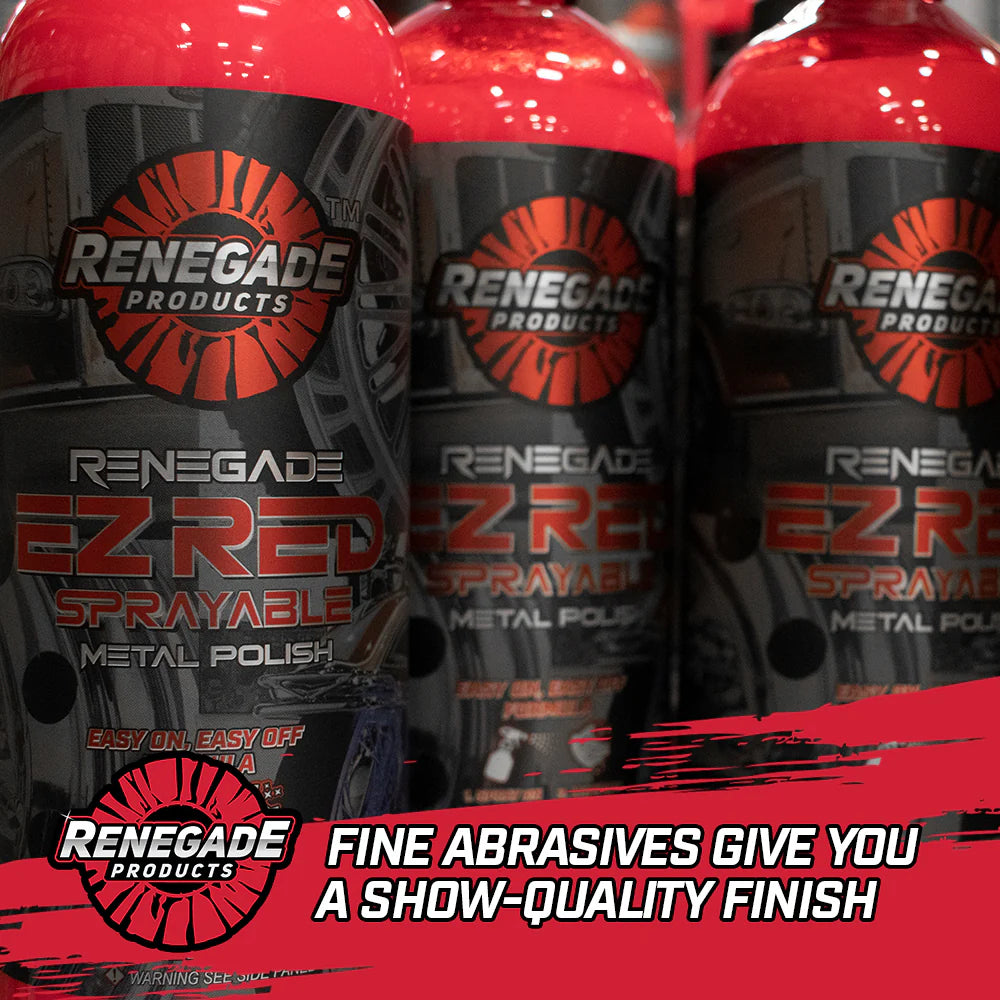 Renegade EZ Red Sprayable Metal Polish - 24 oz