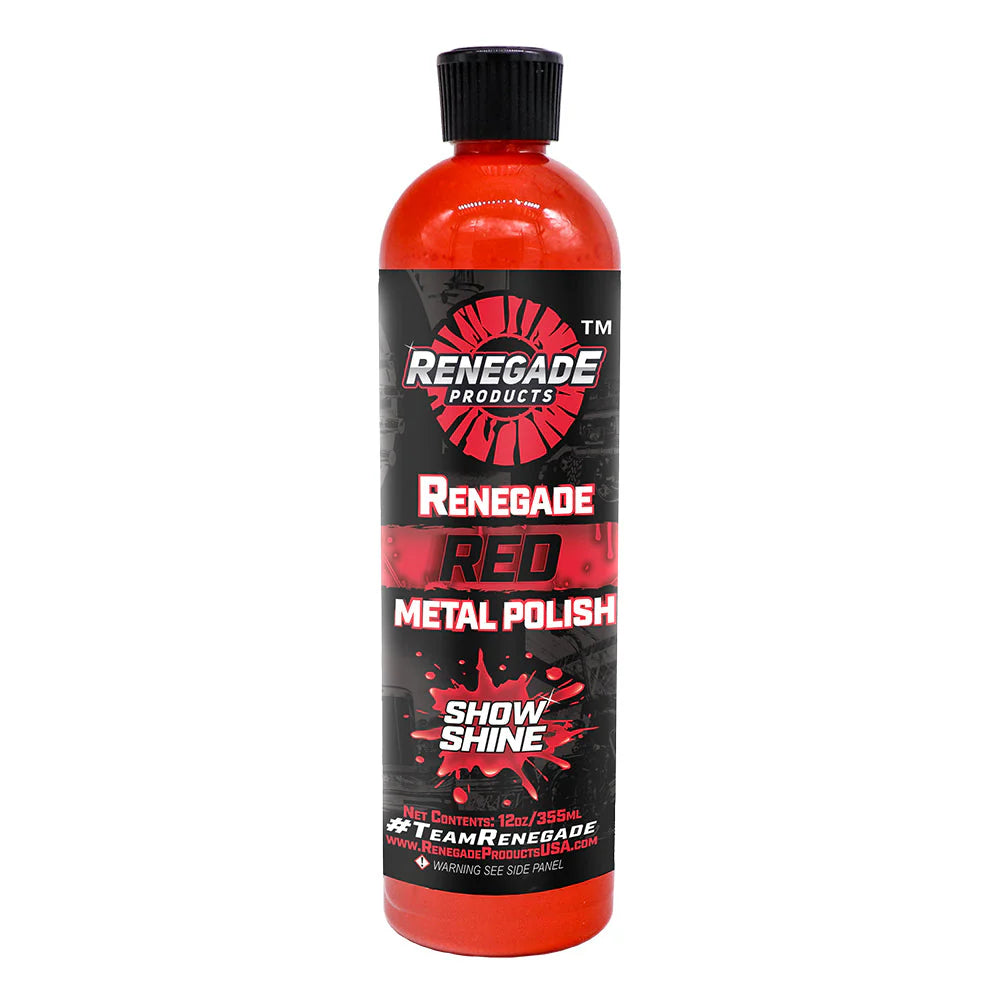 Renegade Red Show Shine Liquid Metal Polish - 12 oz