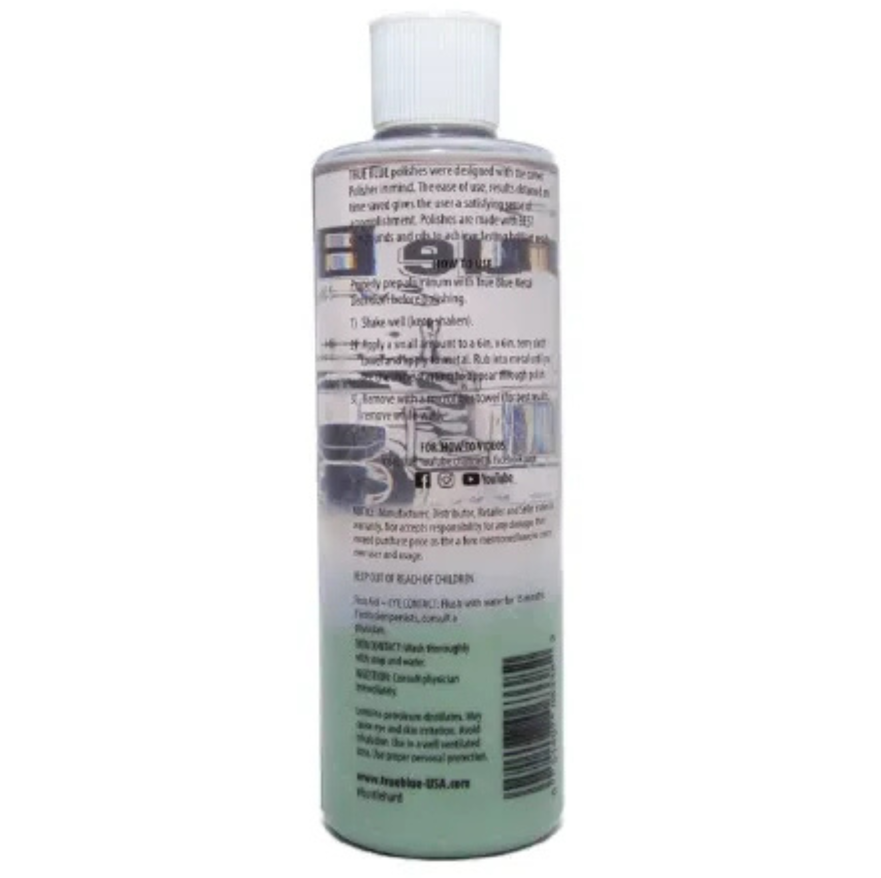2 Tone's True Blue Extreme Polish - 16 oz