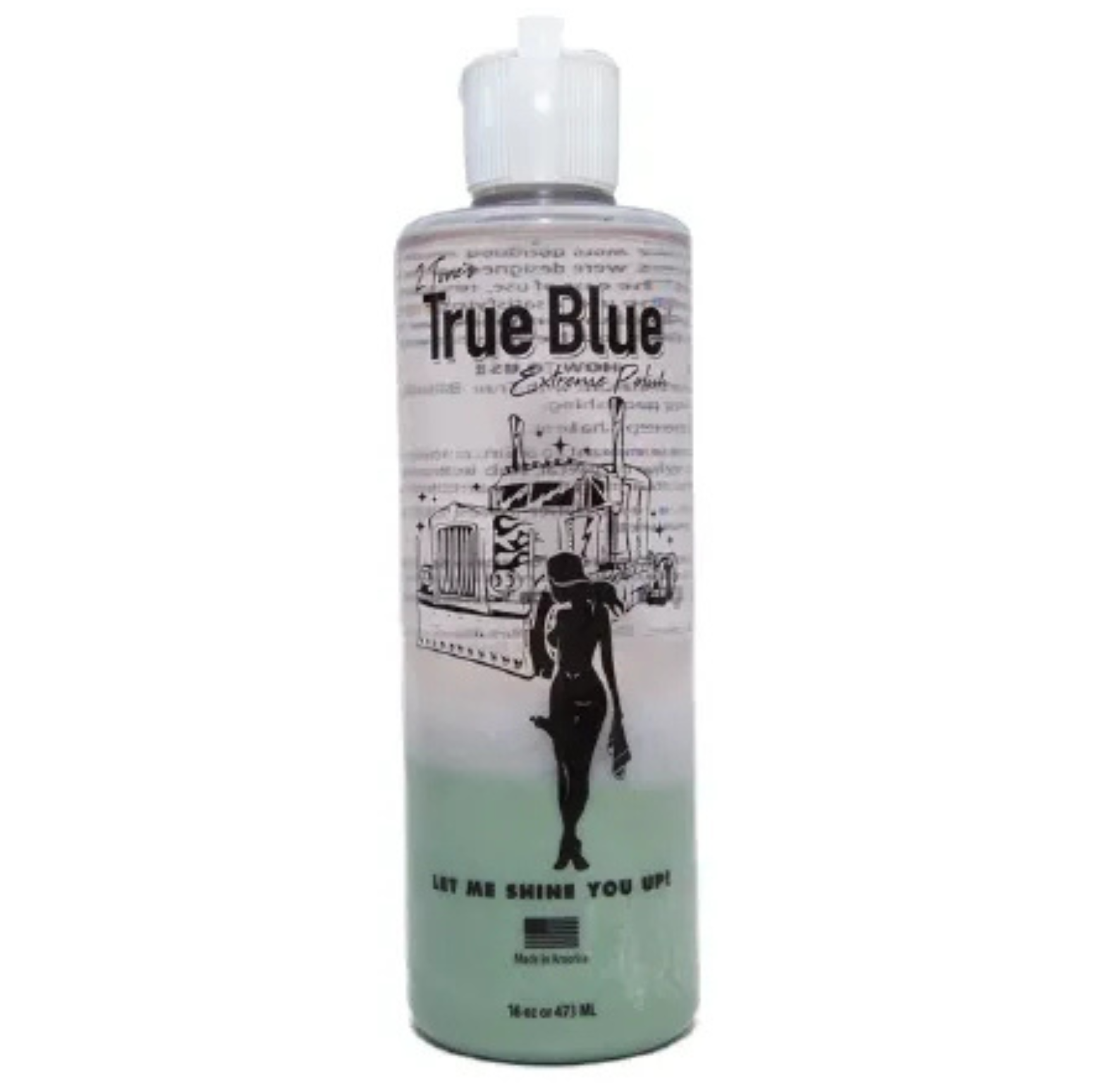 2 Tone's True Blue Extreme Polish - 16 oz