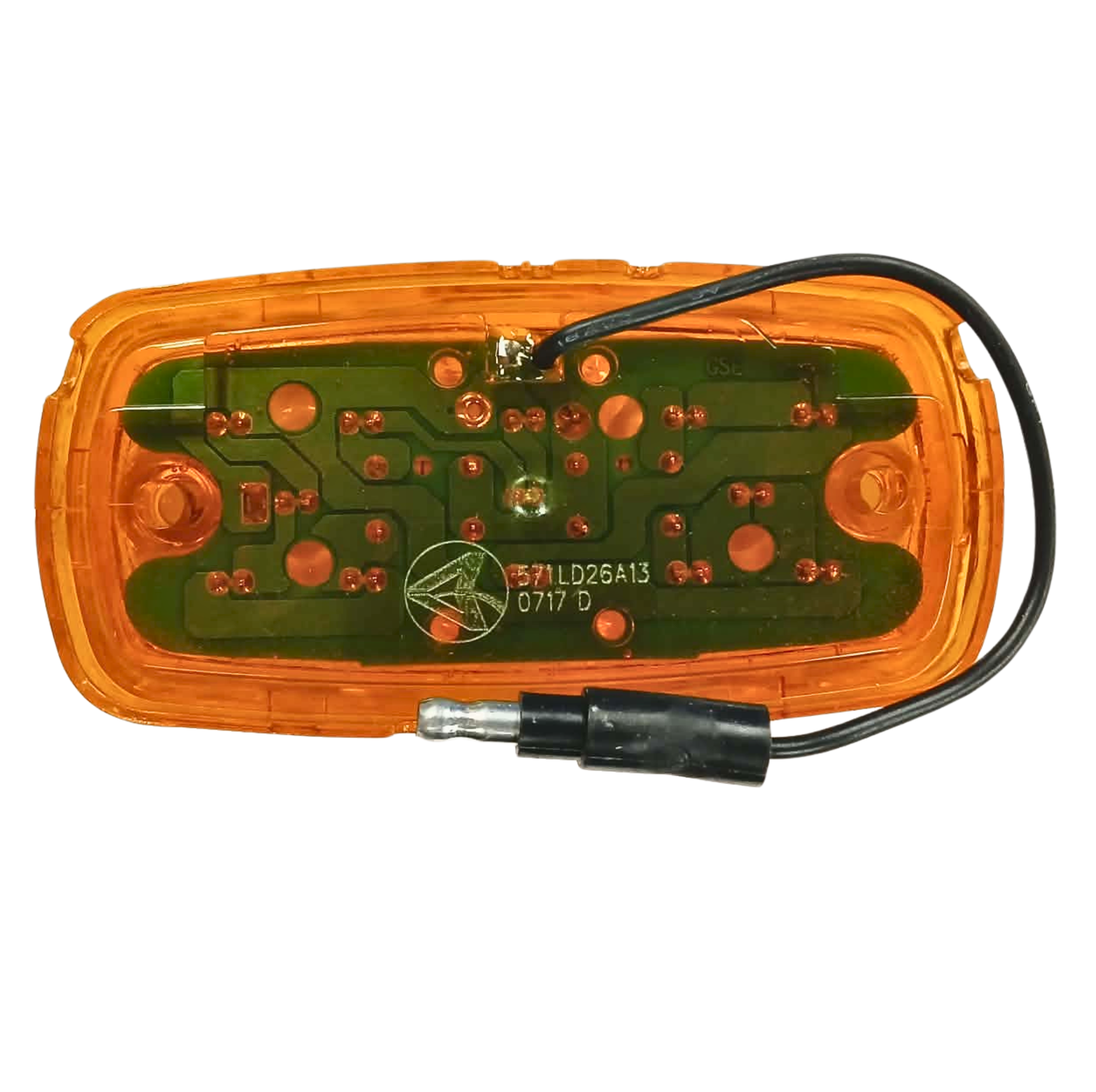 Amber LED Bullseye Marker Lamp