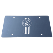 Kenworth Stainless Steel License Plate 12" x 6"