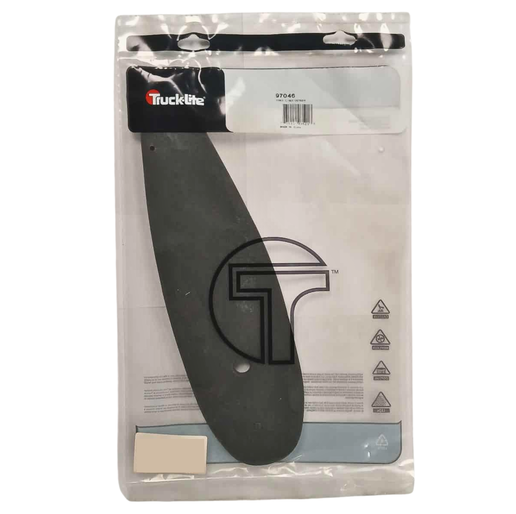 Oval Black Foam Cab Light Mounting Pad