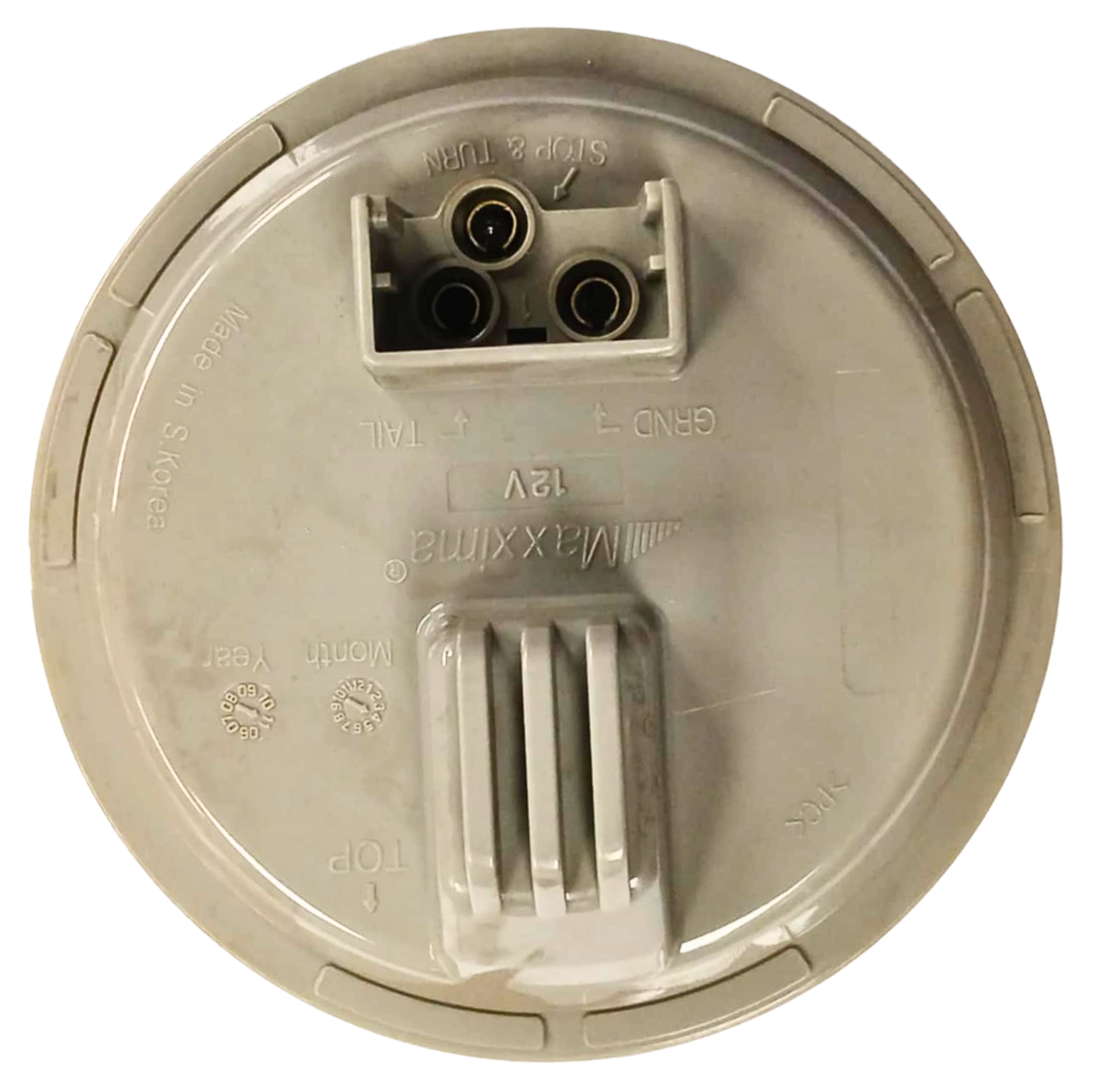 4" Amber LED Round Park/Turn