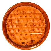 4" Amber LED Round Park/Turn