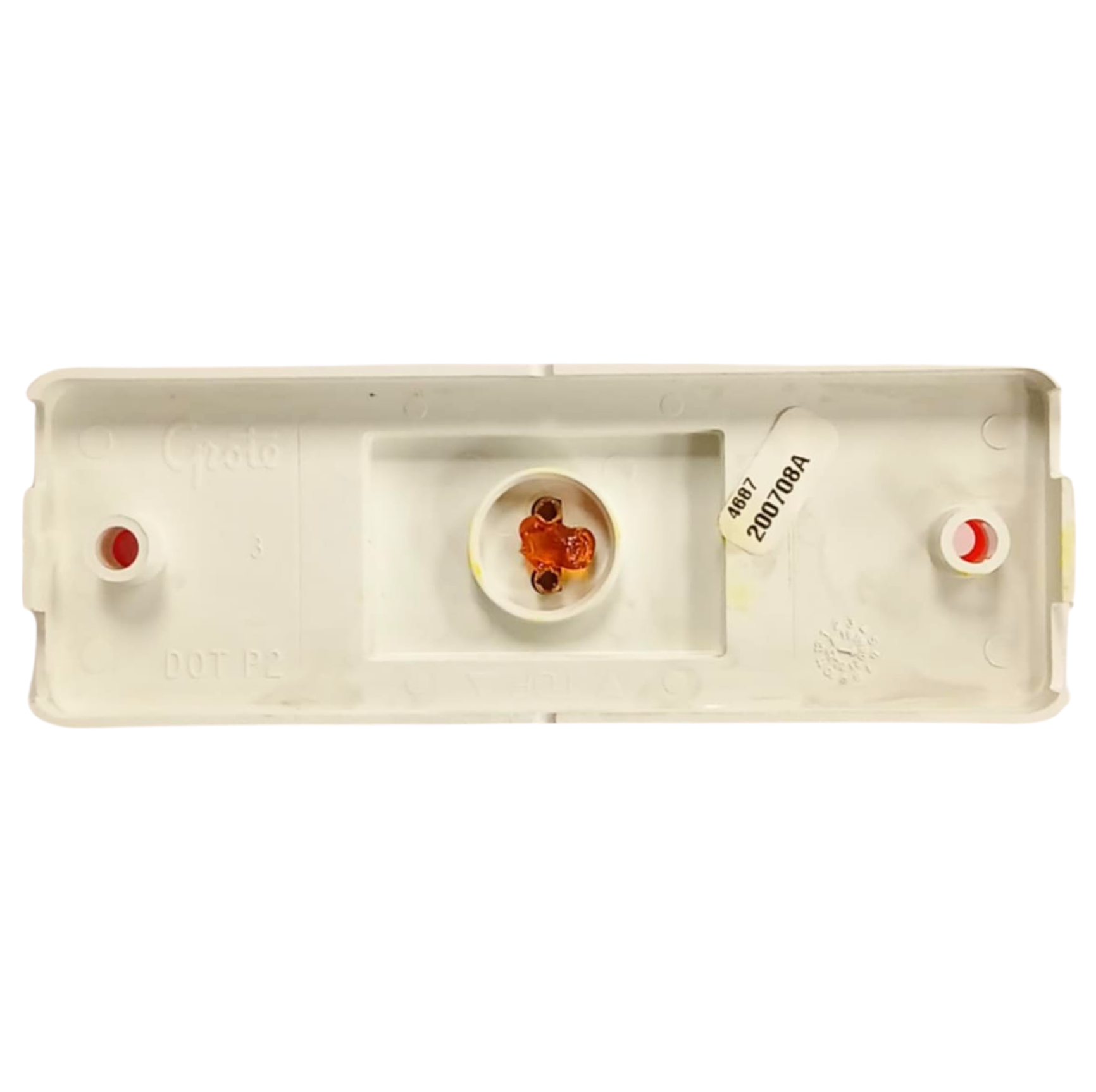 Red Rectangular Clearance Marker INCANDESCENT