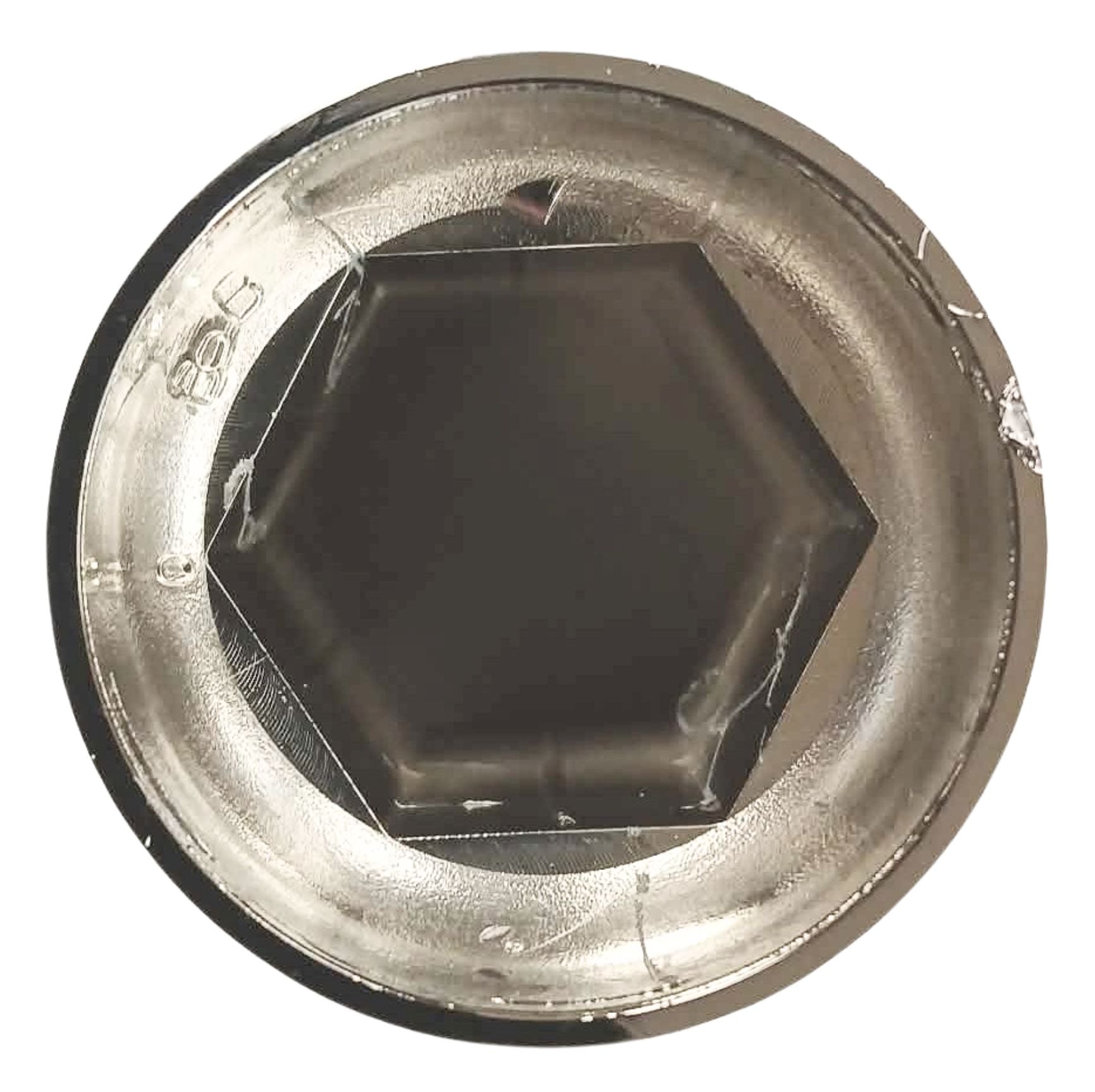 33 mm Round Nut Cover with Flange