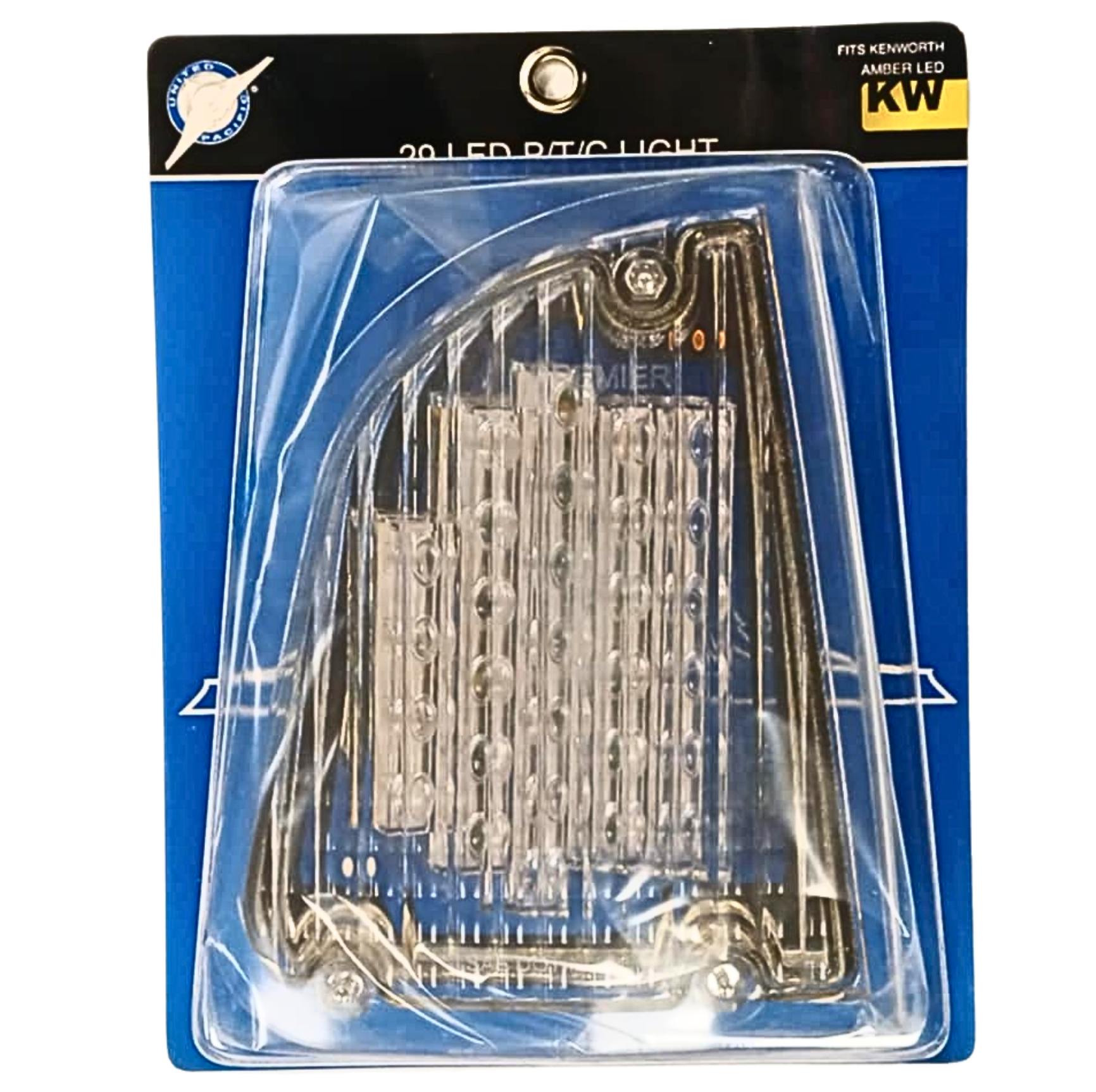 Clear LED Turn Signal Light Passenger Side